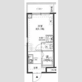 レナジア大東【2階】の間取り