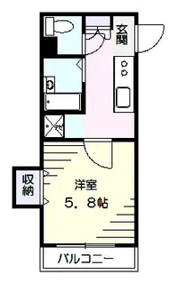 ダイア・クレスト【2階】の間取り