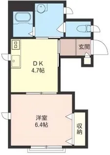アン・ルミエール【2階】の間取り