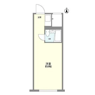 東中野アパートメンツ【7階】の間取り