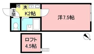 メゾン御園【2階】の間取り