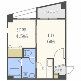 ALLURE MARUYAMA【4階】の間取り