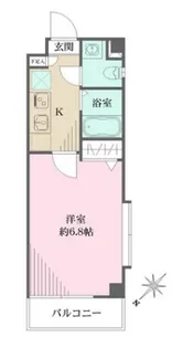AZUメゾン西荻窪【2階】の間取り