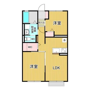 メゾネットII【2階】の間取り