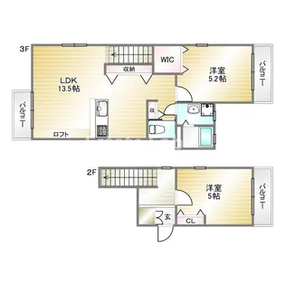 グルーブメゾンVIIIの間取り