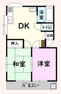 カーサ・富国2【2階】の間取り