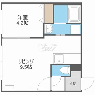 アミーナVII【4階】の間取り
