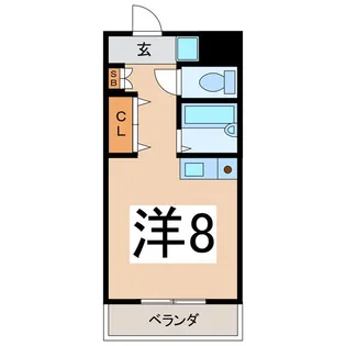 メゾンイトウI【3階】の間取り
