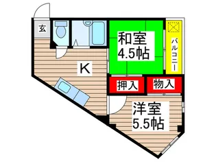 櫻井ビル【2階】の間取り