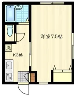 ピエッサ羽田【1階】の間取り