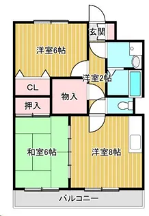 ヴェルフィーユ【1階】の間取り