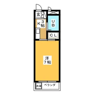 ストークハイツ【4階】の間取り