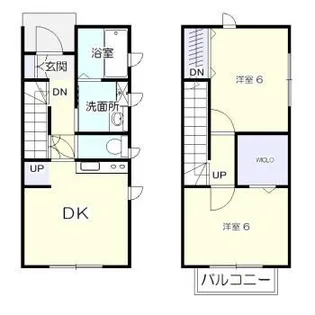 Dia Resto 河原町 III【2階】の間取り