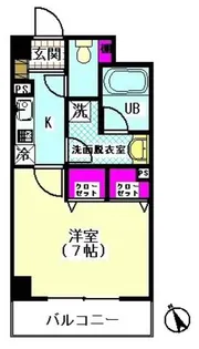 サンハイム蒲田【3階】の間取り