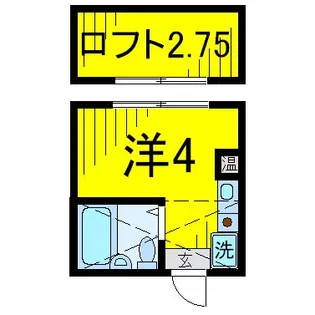 FLAT.M【2階】の間取り