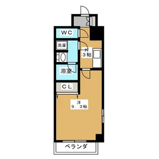 ドエルS【3階】の間取り