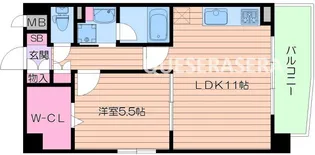Grand-Place京橋【4階】の間取り