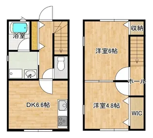 べるずフラッツ相浦の間取り