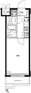 ルーブル上池台弐番館【1階】の間取り