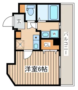 ラクラス菊名【3階】の間取り