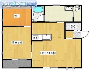 ヴィラスイート【2階】の間取り