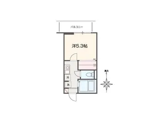 MELLAS北赤羽【1階】の間取り