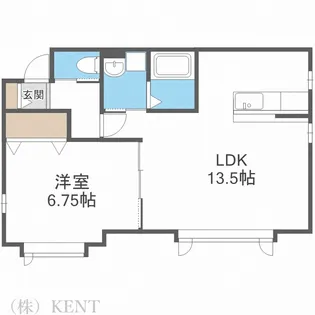 クレール発寒【2階】の間取り