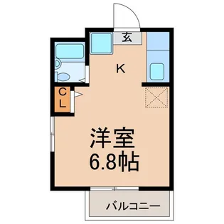 シーサイドパルーシア YAMAMI【2階】の間取り
