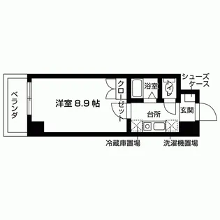 エル・セレーノ三田横山【2階】の間取り