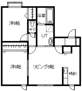 Birdヒルズ58【1階】の間取り