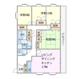 ちとせビル【4階】の間取り