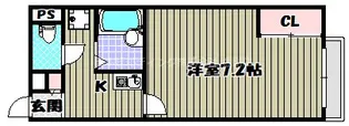 スタンドアップ錦町【2階】の間取り