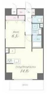 PRIME RESIDENCE NAMIKI【9階】の間取り