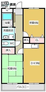 ルネッサンス宮ノ尾I【2階】の間取り