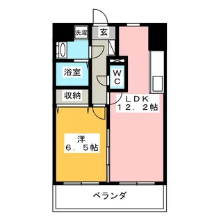 アルト カッシーナ【8階】の間取り