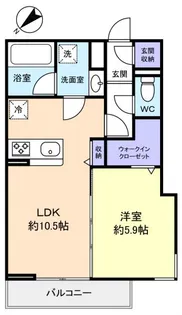 D-MARRONNIER(ディーマロニエ)【3階】の間取り