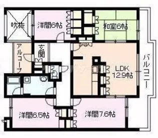 アークパレス98【2階】の間取り