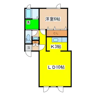サクセス【1階】の間取り