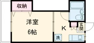 メゾンスリー【1階】の間取り