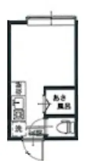 アーバンプレイス高田馬場X【1階】の間取り