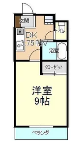 リューレントII【3階】の間取り
