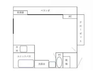 第33三共ラフォーレ【3階】の間取り