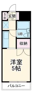 ペガサスマンション生田【2階】の間取り