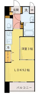 シェルグランデ六丁目南町【5階】の間取り