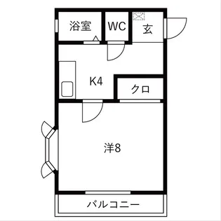 ドエルKM【2階】の間取り