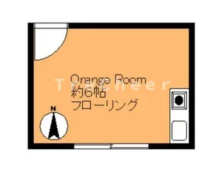 カラフルアパートメント高田馬場【2階】の間取り