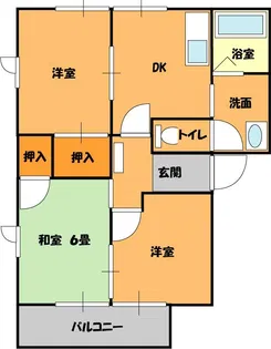 レジデンス21【2階】の間取り