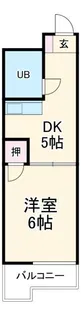 メゾン堀ノ田【4階】の間取り