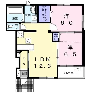 プログレスI【1階】の間取り