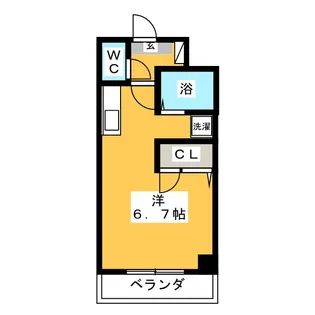 アーバネットテラス【1階】の間取り